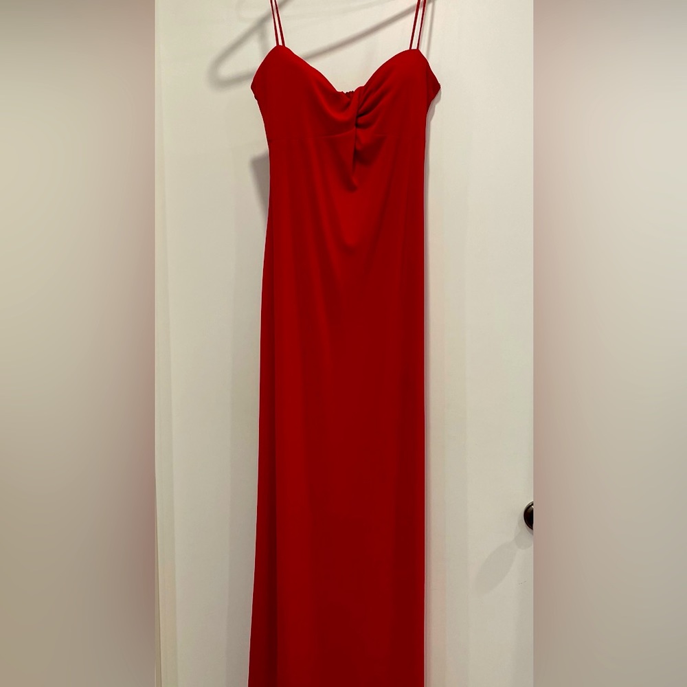 Beautiful red Laundry evening gown